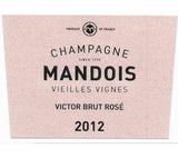 Champagne Mandois Champagne Brut Victor Vieilles Vignes Rose