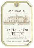 Chateau Du Tertre Margaux Les Hauts Du Tertre Margaux 2011