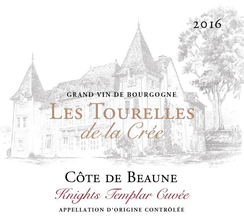Les Tourelles de la Cree Côte de Beaune Knights Templar Cuvee 2016