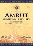 Amrut Single Malt Whiskey Cask Strength