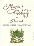 Martin Woods Pinot Noir Bednarik Vineyard