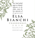Valentín Bianchi Elsa Chardonnay 2021