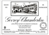 Gerard Quivy Gevrey-Chambertin Les Journeaux
