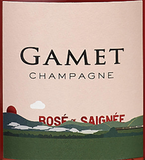 Gamet Champagne Brut Rose De Saignée NV