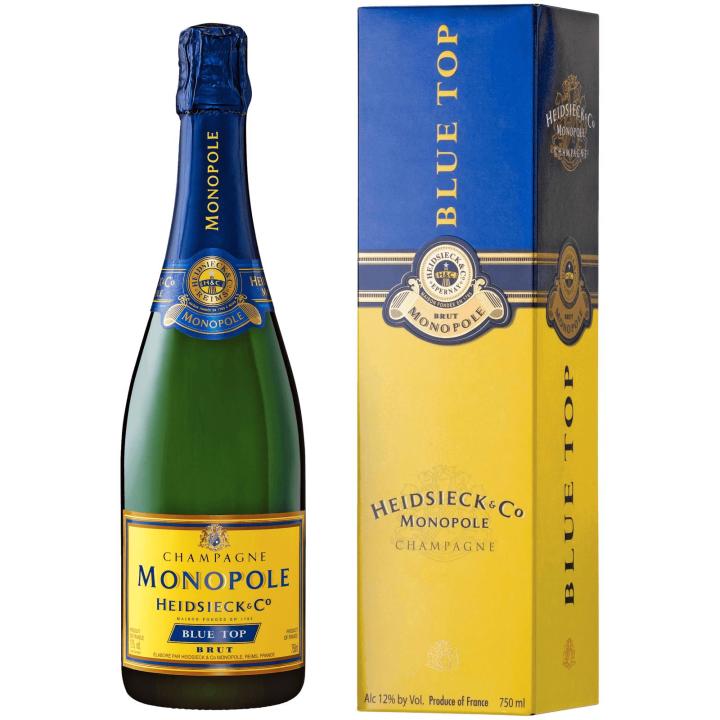 Heidsieck & Co. Monopole Blue Top Brut Champagne – Grand Wine Cellar