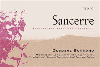Domaine Bonnard Sancerre Rouge 2019