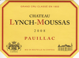 Château Lynch-Moussas Pauillac 5ème Grand Cru Classé 2008