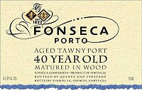 Fonseca 40 Year Old Tawny Port