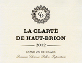Château Haut-Brion La Clarté de Haut-Brion Pessac-Léognan Blanc 2012