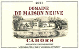 Domaine de Maison Neuve Cahors Cuvee Tradition 2016