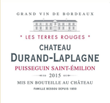 Chateau Durand Laplagne Puisseguin Saint Emilion Les Terres Rouges