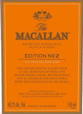 The Macallan Scotch Single Malt Edition No. 2