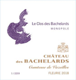 Château des Bachelards Fleurie Les Clos Des Bachelards Monopole Comtesse De Vazeilles 2018