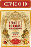 Distilleria Sibona Civico10 Vermouth Di Torino Rosso Superiore Richetta Tradizionale