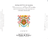 E. Pira e Figli Dolcetto d'Alba Chiara Boschis 2020
