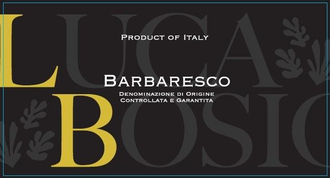 Luca Bosio Vineyards Barbaresco 2018