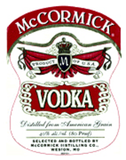 McCormick Distilling Co Vodka