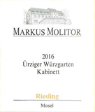 Markus Molitor Riesling Ürziger Würzgarten Kabinett Gold Capsule