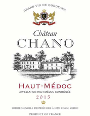 Château Chano Haut-Médoc 2010