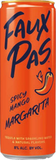 Faux Pas Cocktail Co. Spicy Mango Margarita