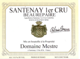 Domaine Mestre Santenay 1er Cru Beaurepaire 2017