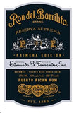Ron Del Barrilito Rum 5 Star Primera Edicion