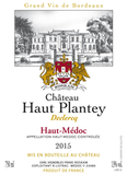 Château Haut Plantey Haut-Médoc Declerq