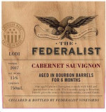 The Federalist Cabernet Sauvignon Bourbon Barrel Aged