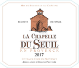 Château du Seuil Provence La Chapelle du Seuil Coteaux d'Aix-en-Provence Rose