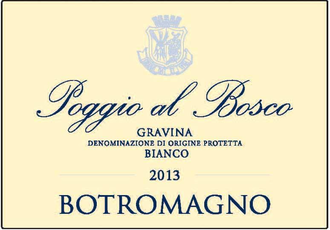Botromagno Gravina Poggio Al Bosco Bianco 2017
