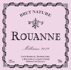 Chateau De Rouanne Brut Nature Rose Wine 2020