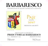 Produttori del Barbaresco Barbaresco Riserva Paje