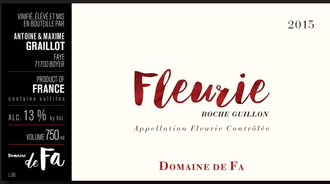 Domaine de Fa Fleurie Roche Guillon