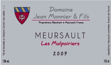 Domaine Jean Monnier & Fils Meursault Les Malpoiriers Rouge 2012