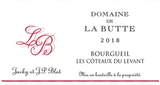 Domaine de la Butte Bourgueil Les Coteaux Du Levant 2020