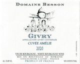 Domaine Besson Givry Cuvée Amélie Blanc 2020