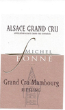 Michel Fonne Alsace Grand Cru Riesling Grand Cru Mambourg