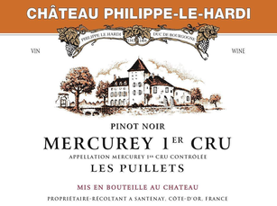 Philippe Le Hardi Mercurey 1er Cru Pinot Noir 2020