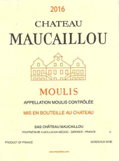 Château Maucaillou Moulis-en-Médoc 2016