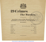 19 Crimes The Warden Reserve 2018