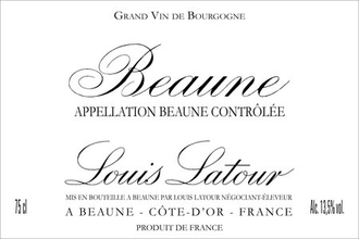 Maison Louis Latour Beaune Blanc 2018