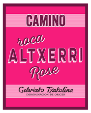 Camino Roca Altxerri Getariako Txakolina Rose