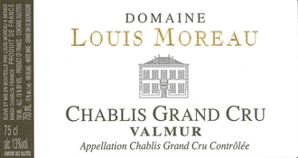 Domaine Louis Moreau Chablis Grand Cru Valmur