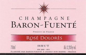 Champagne Baron Fuente Brut Dolores Rose