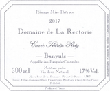 Domaine de La Rectorie Cuvee Therese Reig Banyuls 2017