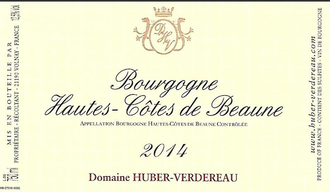 Domaine Huber-Verdereau Bourgogne Hautes-Cotes de Beaune