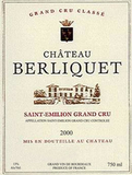 Château Berliquet Saint-emilion Grand Cru Classe 2016