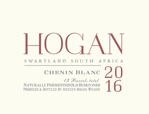 Hogan Wines Chenin Blanc 2018