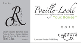 Laurent Cognard Pouilly-Loche Aux Barres 2016