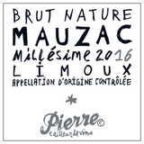 Pierre Tailleur de Vins Blanquette de Limoux Brut Nature Mauzac